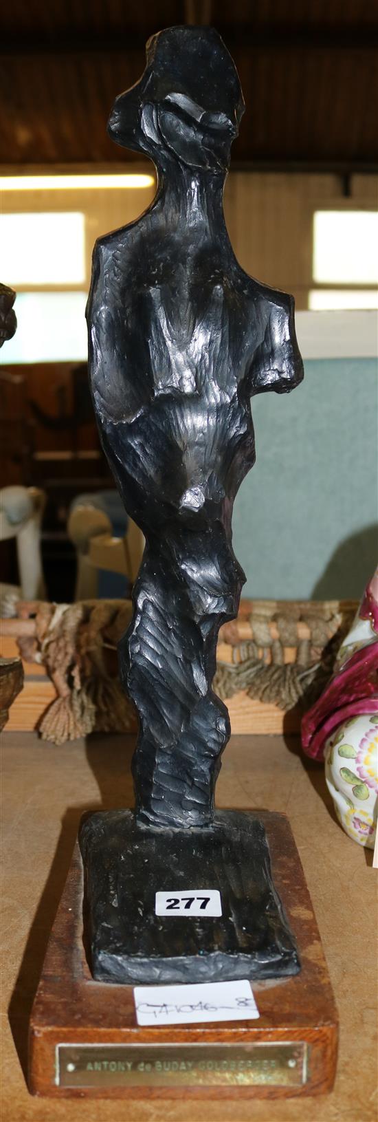 Wooden sculpture figure